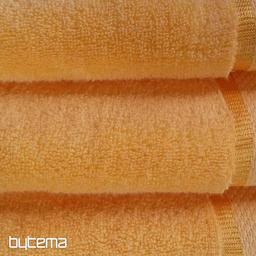 Towel and bath towel MIKRO yellow