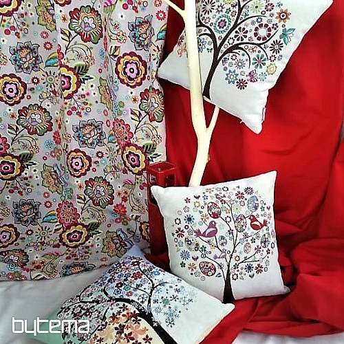 Tapestry cushion cover TREE 4 SEASONS