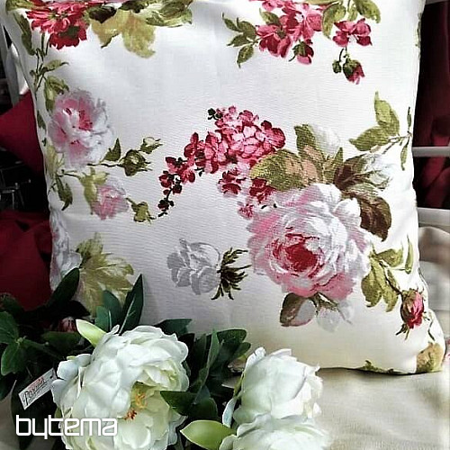Decorative fabric ROSES ELIANA large