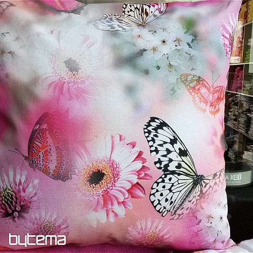 Decorative pillow BUTTERFLIES 3D