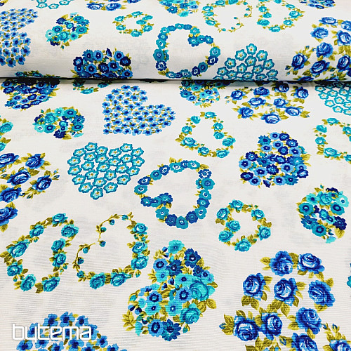 Decorative fabric AROAN blue