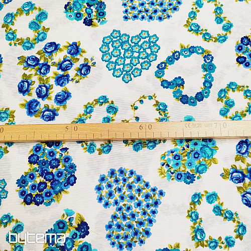 Decorative fabric AROAN blue