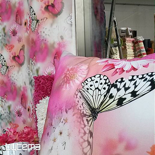 Decorative pillow BUTTERFLIES 3D