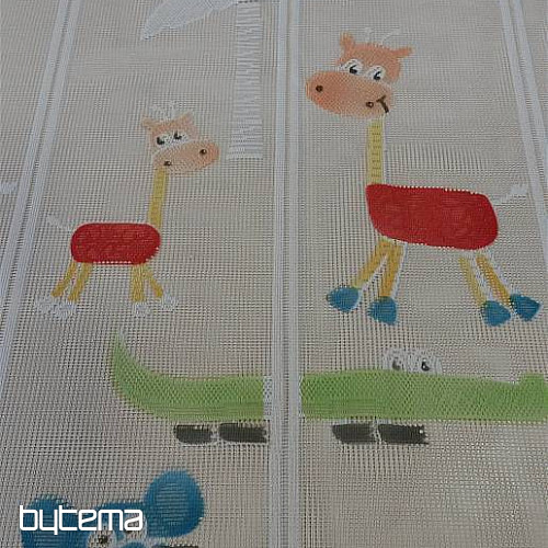 Children brise-bise curtain ANIMALS