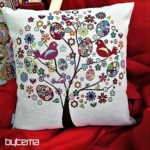 Tapestry pillow-case Spring tree