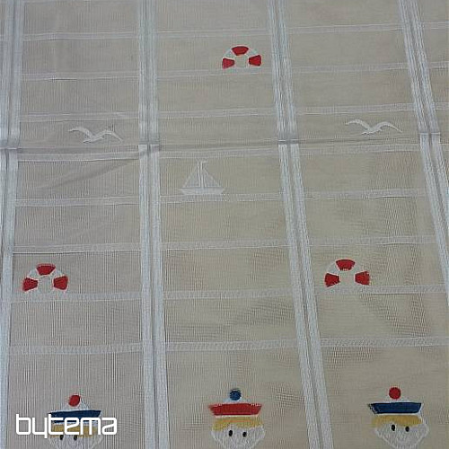 Children brise-bise curtain SAILORS