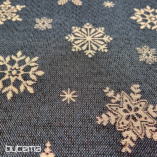 Tapestry fabric FLAKE BLUE