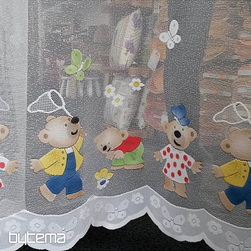 Children jacquard curtain TEDY BEARS