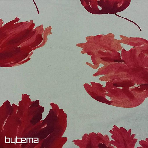 Decorative fabric IZALINE rouge