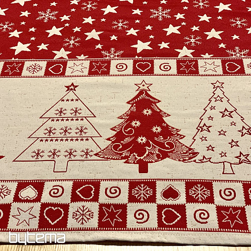 Tapestry tablecloths, scarves Christmas TREE II