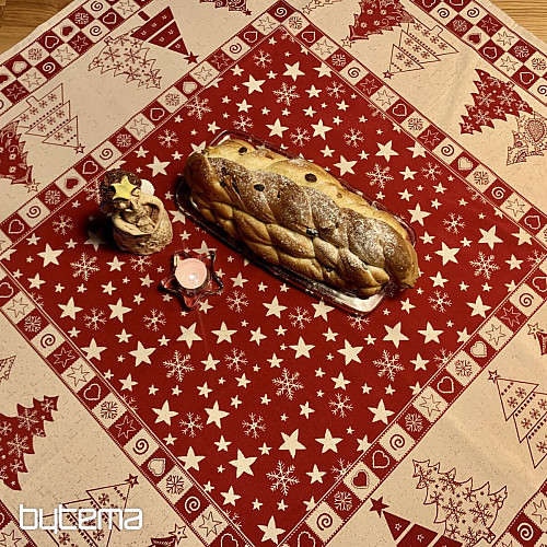 Tapestry tablecloths, scarves Christmas TREE II
