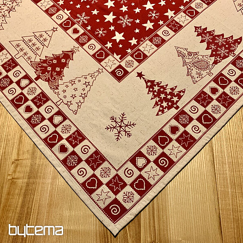 Tapestry tablecloths, scarves Christmas TREE II