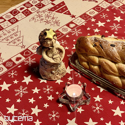 Tapestry tablecloths, scarves Christmas TREE II