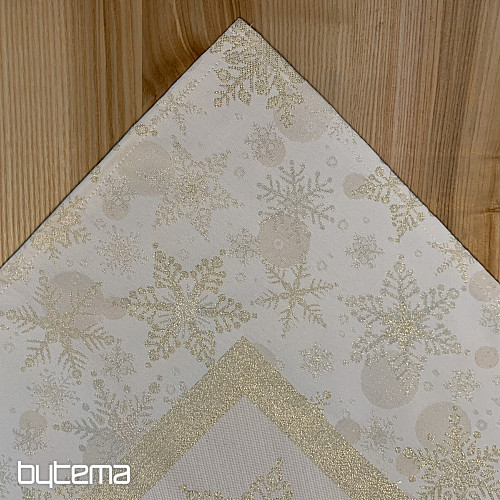 Christmas tablecloths and scarves GOLDEN CHRISTMAS