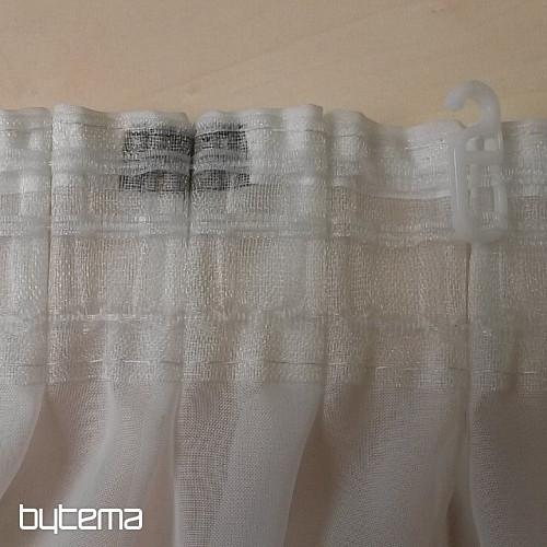 Flaring curtain ribbon 8 cm, 1:1.5