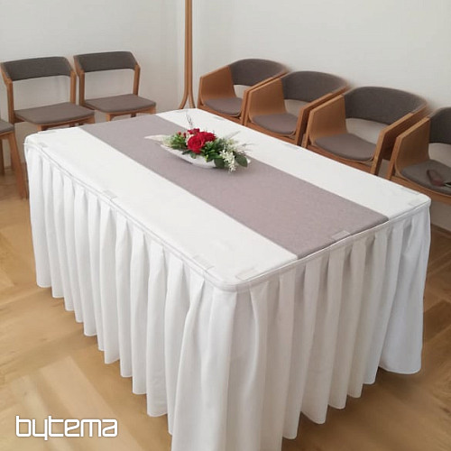 Unicolored design decorative fabric GERSTER 7650