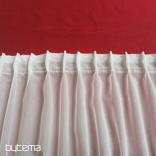 Flaring curtain ribbon 8 cm, 1:1.5