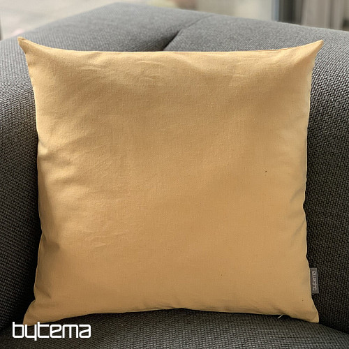 Decorative cushion cover PASTEL YELLOW