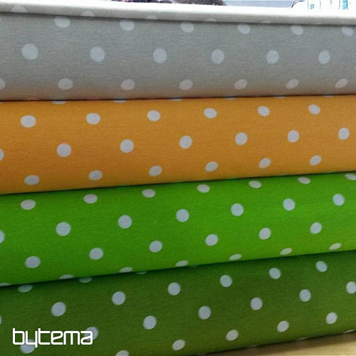Decorative fabric dot NEO green 706