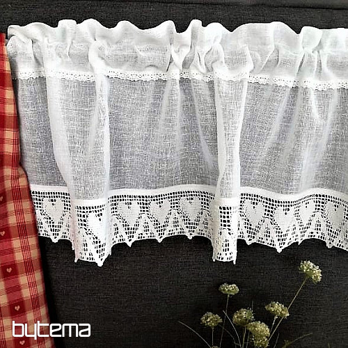 Crochet woven curtain LENA