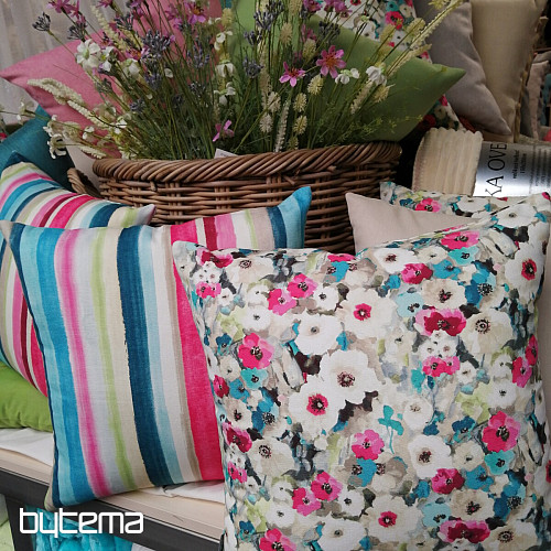 Decorative fabric MONET flowers