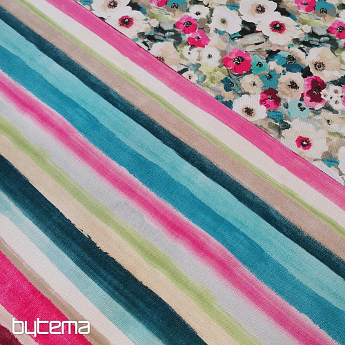 Decorative fabric MONET stripes