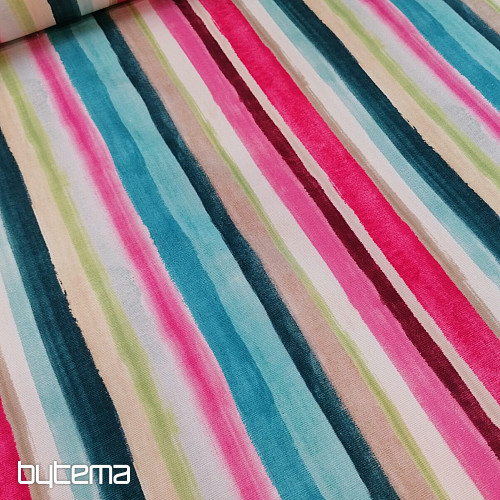 Decorative fabric MONET stripes