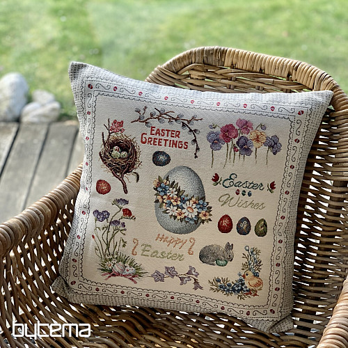 Tapestry pillow-case HAPPY EASTER