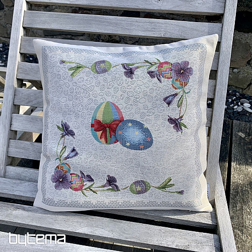 Tapestry pillow-case EASTER EGGS