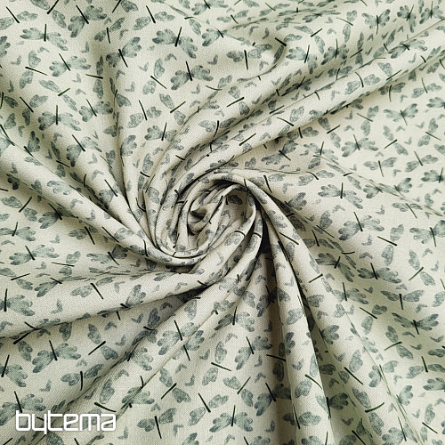 Cotton fabric LIBELULAS
