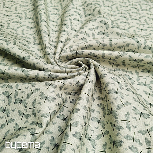 Cotton fabric LIBELULAS