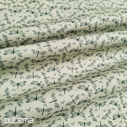 Cotton fabric LIBELULAS