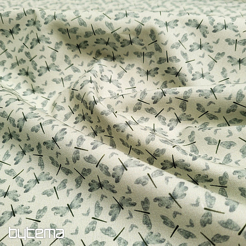 Cotton fabric LIBELULAS