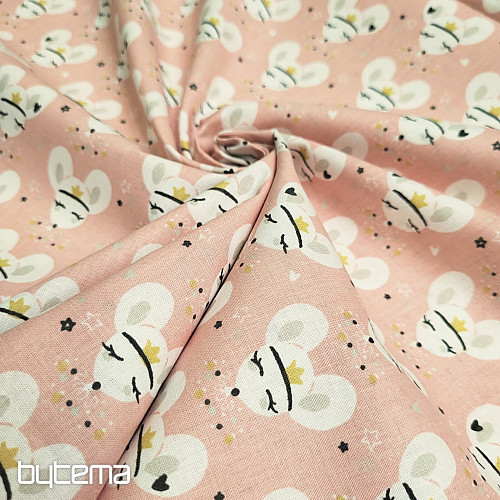 Cotton fabric MICE
