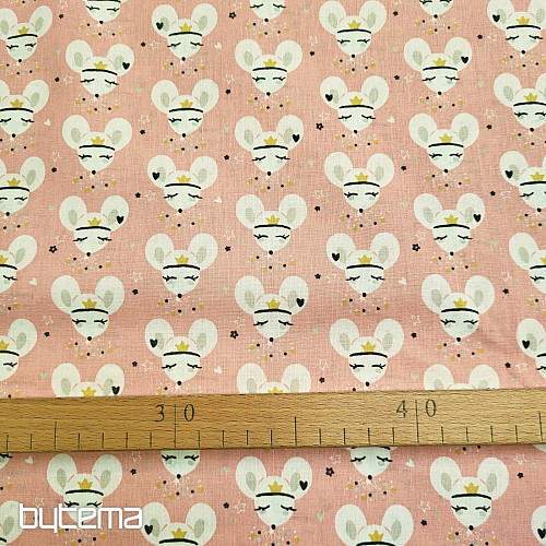 Cotton fabric MICE