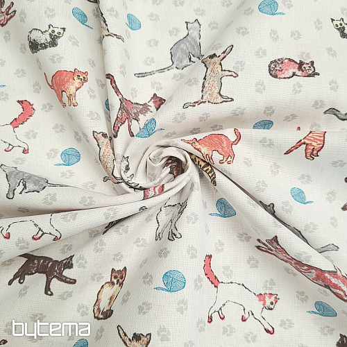 Decorative fabric CATS