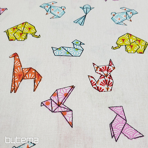 Decorative fabric ORIGAMI