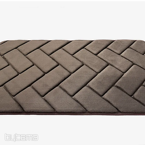 Bath mat 7288 Coffee