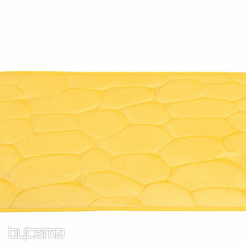 Bathroom mat TILES YELLOW