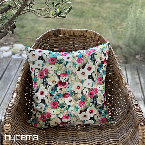 Decorative cushion cover MONET FLOWER