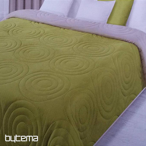 Modern bed cover 220/240 ALISA green