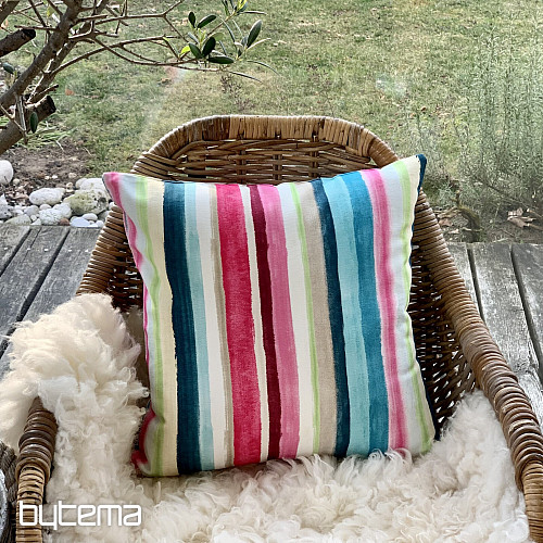 Decorative cushion cover MONET STRIPES