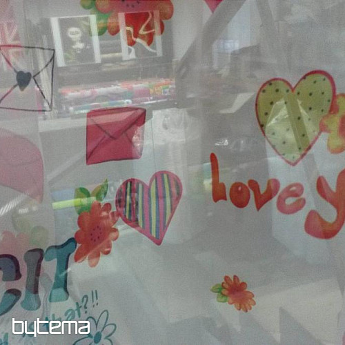 Children curtain voile HAPPY