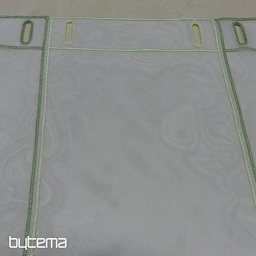 Modern short Curtain green
