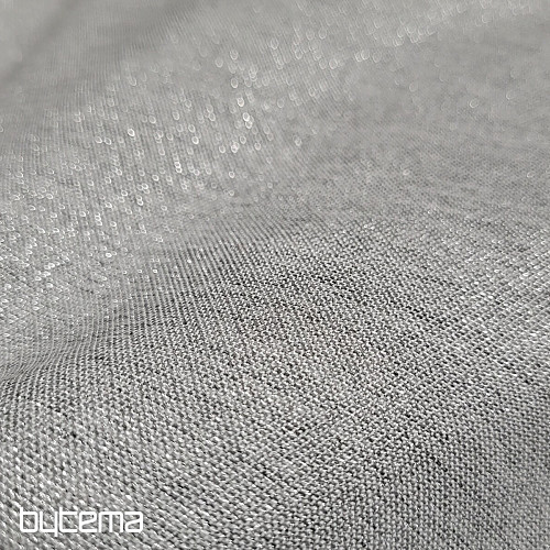 Decorative fabric FLASH SILVER GRAY