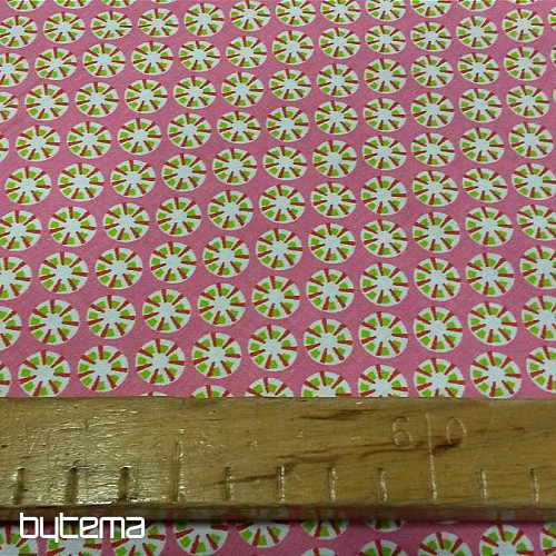 Cotton fabric SOTANG pink