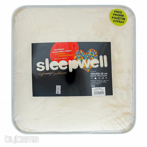 Micro flannel sheet SLEEP WELL MOON GLITTER