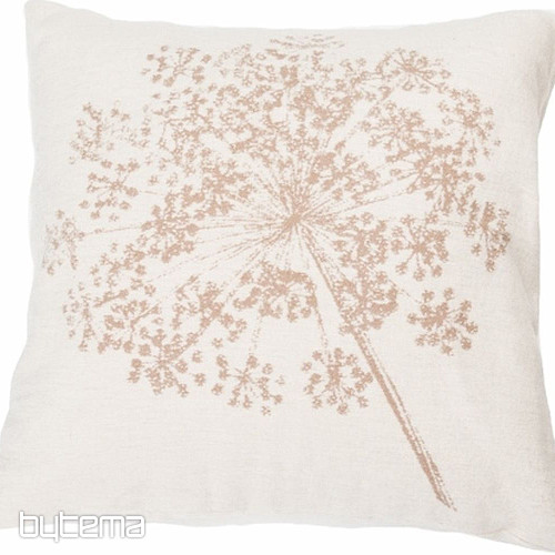 JADE flower cushion cover - NATUR