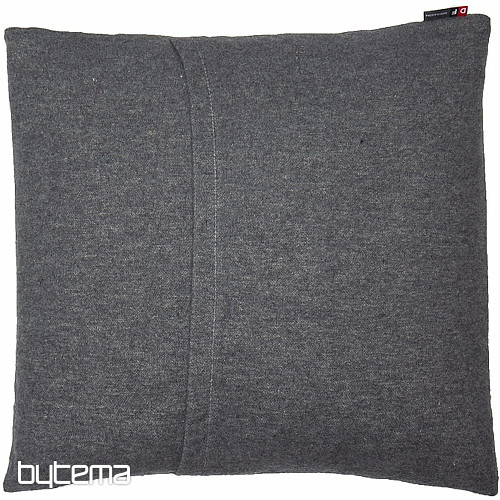JADE flower pillow cover - anthracite