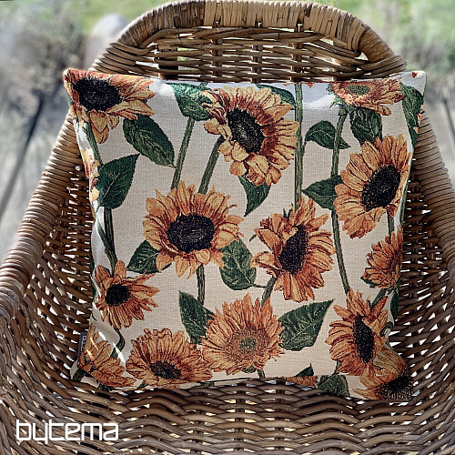 Tapestry cushion cover SUNFLOWER